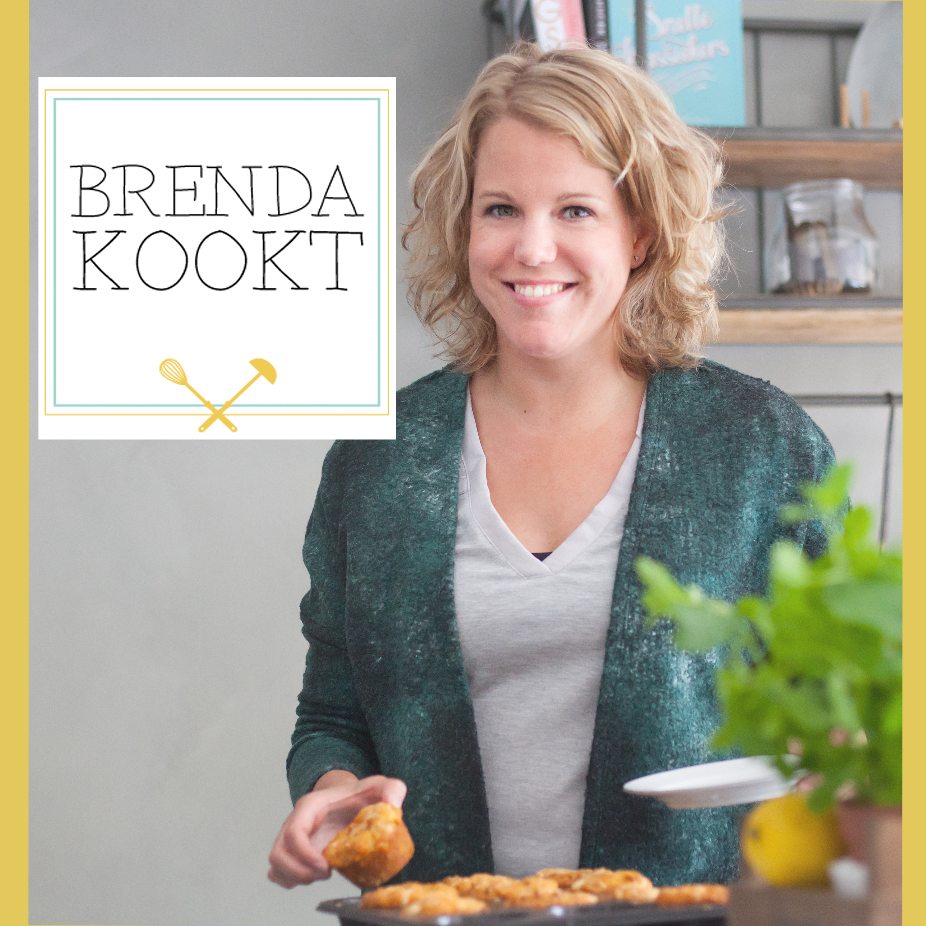 Brenda Kookt (dé podcast over koken en lekker eten) logo