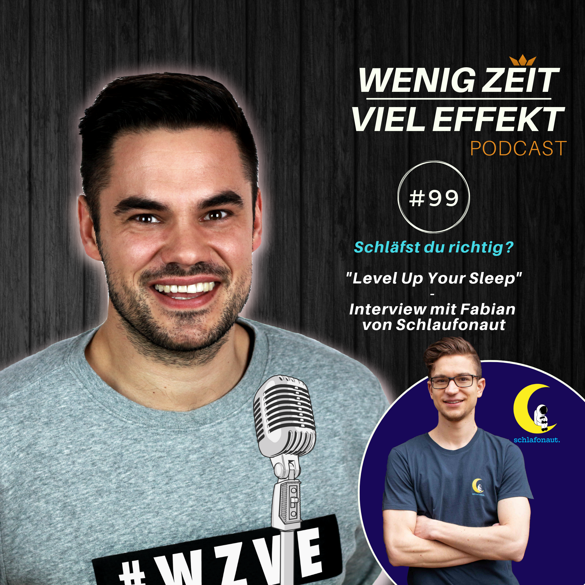 Schläfst du richtig? Level up Your Sleep – Interview mit Fabian von Schlaufonaut | WZVE #99